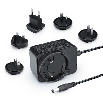 Universal 12V 1A AC DC Adapter with 4 Plugs